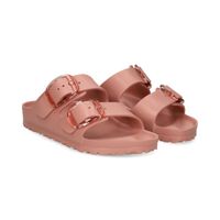 birkenstock sandalias planas mujer - rosa talla 38n