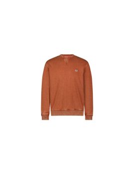 Sudadera Lee Plain Crew Sws Sweet Maple Hombre Marrón