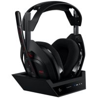 logitech g astro a50 gen 5 auriculares gaming inalambricos multiplataforma negros  estacion base