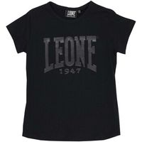 leone 1947 camiseta girl short sleeves black girl para nina