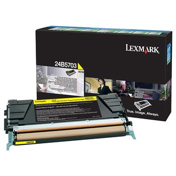 Lexmark 24B5703 toner amarillo (original)