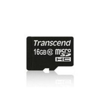 Tarjeta microSD Transcend 16GB Class 10 UHS-I MLC Negro Rojo