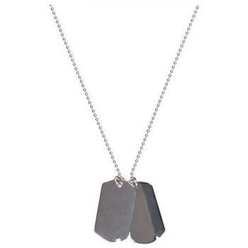 Alpha Industries Collar SS266967 DOG TAG-31 SILVER para hombre