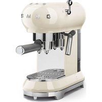 smeg ecf01cruk coffee machine - cream cream