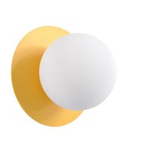 aplique de pared zalko naranja