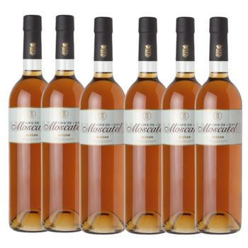 Moscatel Alvear - Moscatel Botellas - Pack 6 Botellas 75 Cl - 13% Vol.