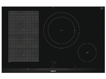 Placa inducción - Siemens EX875LEC1E, 4 zonas, 28 cm, Negro