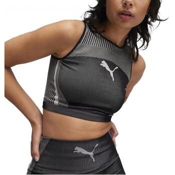 Puma Yellow Sujetador deportivo To Crop Top para mujer