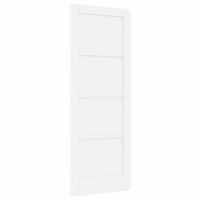 puerta interior blanco 735 x 1985 cm madera contrachapada vidaxl