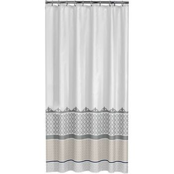 Cortina De Ducha 180 Cm Modelo Marrakech 235281318 (plateada) Sealskin