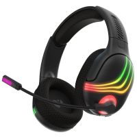 auriculares pdp afterglow wave inalambricos bluetooth cancelacion de ruido microfono negro