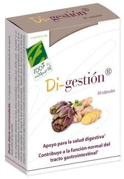100% Natural Di-gestión 30 Cápsulas
