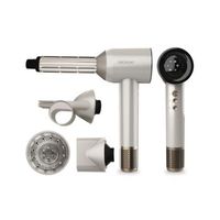 cecotec secador de pelo motor brushless y tecnologia de plasma dryglam waves champagne 1600w