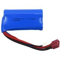 bateria wltoys 74v 1500mah 15c 2s li-ion con conector t para partes de coche de rc 12428 12423 a939