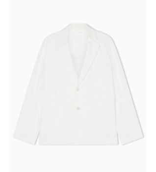 A|X Armani Exchange para hombre. XM002073AF11882U0009 Blazer Deconstruido blanco (34), Casual, Algodón