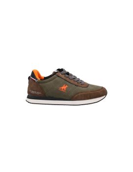 Zapatillas Grand Polo Rennes Essential Nbk Hombre Verde/Marrón