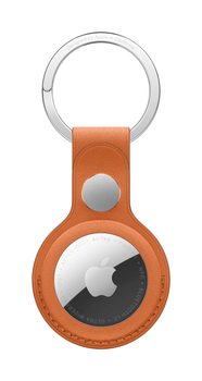 AirTag FineWoven Key Ring - Fox Orange