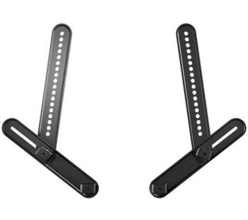 SANUS SA405-B2 Sound Bar Mounting Kit - Black, Black