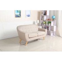 sofa 2 plazas marte amarillo