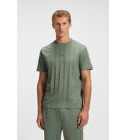 boss para hombre 50548649 camiseta mirror artwork verde xxl casual algodon manga corta