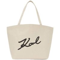karl lagerfeld bolsa a3w50108 k signature emb canvas sho para mujer
