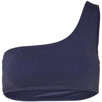 Pieces Bañador Drape Lurex para mujer