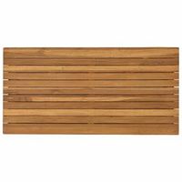 encimera 90 x 45 x 35 cm rectangular madera de teca maciza vidaxl