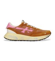 premiata para mujer lauryn zapatillas lauryn naranja 36 piel plano cordones casual