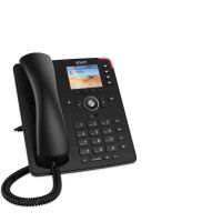 telefono ip snom d713 gigabit ethernet pantalla tft negro poe