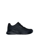 zapatillas skechers uno lite negro duraleather mujer