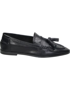Zapato Mocasín Negro Corina M5680 Para Mujer 36