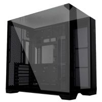 lian-li o11 vision compact torre e-atx cristal templado usb-c 30 negra