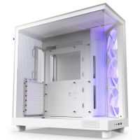 nzxt h6 flow rgb mid tower cristal templado usb-c blanca