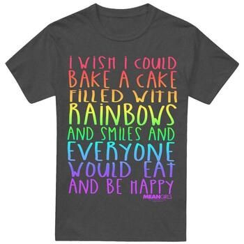 Mean Girls Camiseta Rainbows And Cake para mujer
