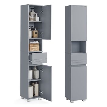 Mueble de Baño, Gris Mística / 30 x 30 x 170 cm