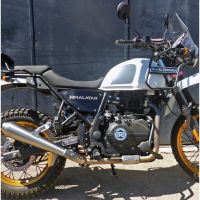 silenciador de escape royal enfield himalayan e5 mass cafe racer