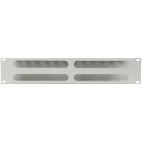 organizador de cables lanberg ak-1705-s 2u 19 acero gris ral7035 con tapon y tornillos m6