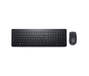 Teclado y ratón dell km3322w qwerty us negro qwerty