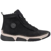 rieker zapatillas altas 4591200blk para mujer