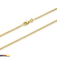 cadena ancla oro de 14 quilates 45cm