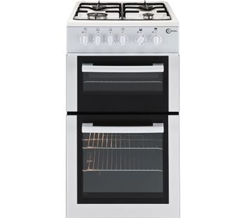 FLAVEL FTCG50W Gas Cooker - White, White