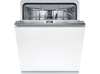 Lavavajillas integrable - Bosch SMV4ECX28E,Serie 4, 14 servicios, 6 programas, 60 cm, Home Connect, Silence Plus, Sin panelar