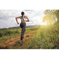 fotomural vinilo running chica en top 400 x 300 cm
