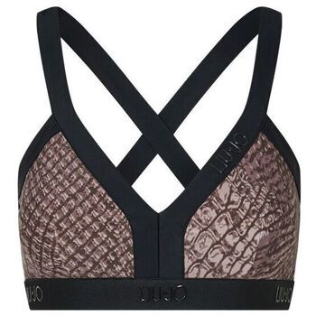Liu Jo Blusa Crop top con estampado animal para mujer