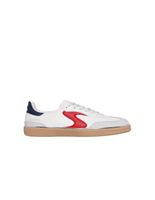 zapatillas skechers hotshot - living luxe mujer white duraleatherle