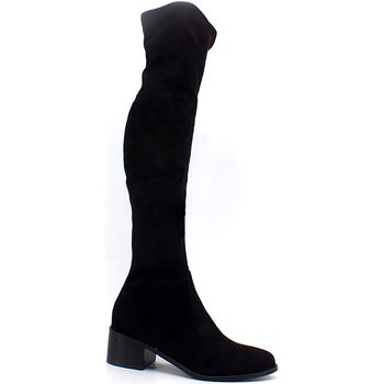 Steve Madden Botas altas Sadie Stivale Alto Suede Black SADI02S1 para mujer