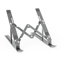 aisens soporte de sobremesa ajustable para portatil  tablet gris