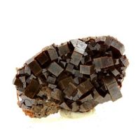 vanadinita - pierre natural de marruecos mibladen - vanadinitis crystal rouge brillante poderoso mineral de curacion  2212 ct - certificado de