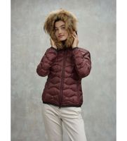 blauer para mujer 25wbldc03096 plumifero aldie granate xs casual poliamida