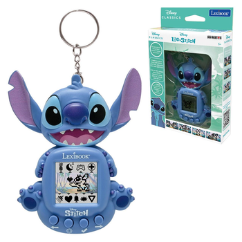 Disney - Consola Disney Stitch pantalla LCD incluye 3 juegos del universo Disney Stitch (JLMB10D)